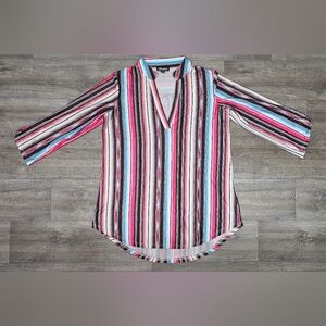 Cowgirl Hardware 3/4 Sleeve Top-Size Medium